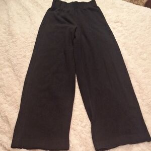 Aritzia The Group Babaton Black Casual Bottoms Wide Leg 2XS